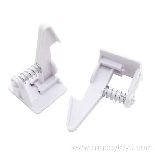 Child Safety Spring Cupboard Latches Drawer Locks